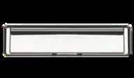 Composite door hardware